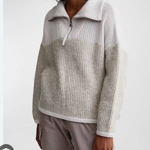 Varley Willard half zip sweater